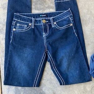 Girls Tractor jeggings size 10